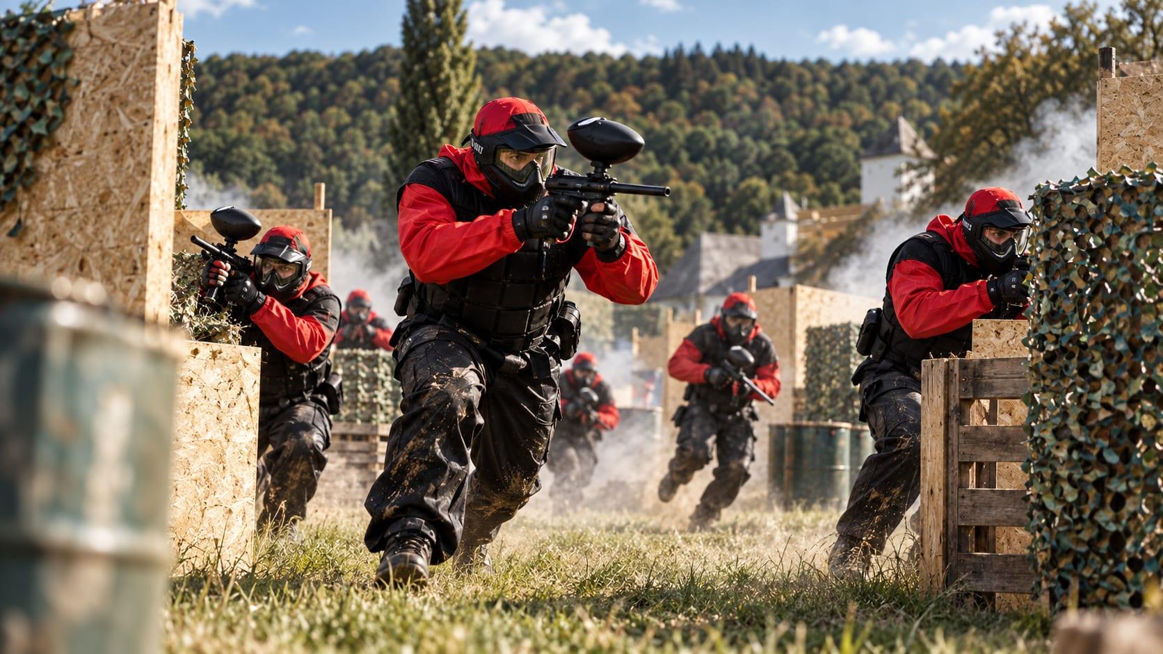 PAINT FORCE : escouade d'adultes a l'assaut sur la zone d'operation