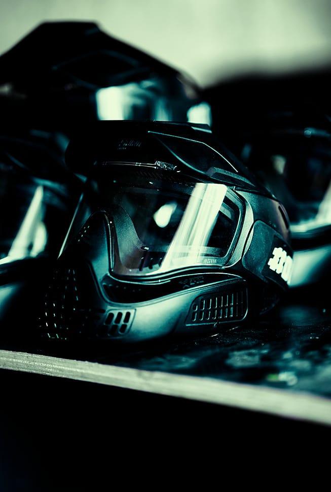 Masque de protection integral WARZONE, vue de detail